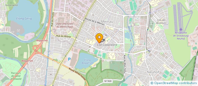 localisation de l'entreprise MONSIEUR BRYALI MOHAMMADI  STRASBOURG