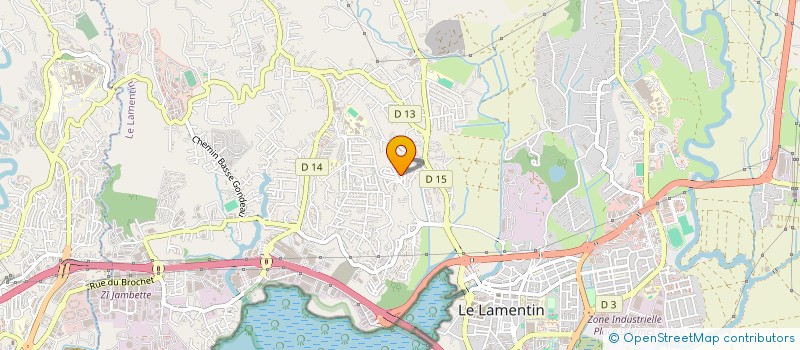 localisation de l'entreprise MONSIEUR BRYAN AGNEDEL  LE LAMENTIN