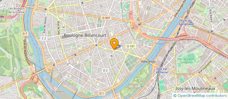 localisation de l'entreprise MONSIEUR BRYAN AGOU  BOULOGNE-BILLANCOURT