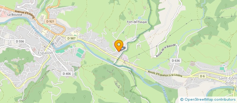 localisation de l'entreprise MONSIEUR BRYAN AMPOULIER  ESPALION