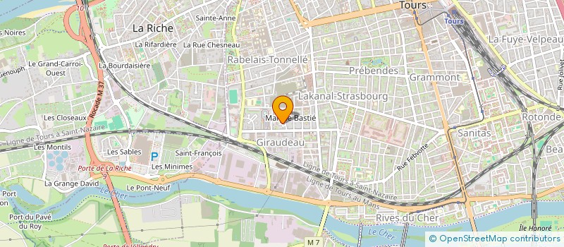 localisation de l'entreprise MONSIEUR BRYAN AMROUNI  TOURS