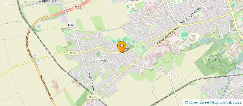 localisation de l'entreprise MONSIEUR BRYAN ANSELIN  DAINVILLE