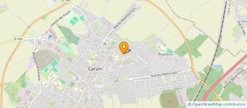 localisation de l'entreprise MONSIEUR BRYAN ANTKOWIAK  CARVIN