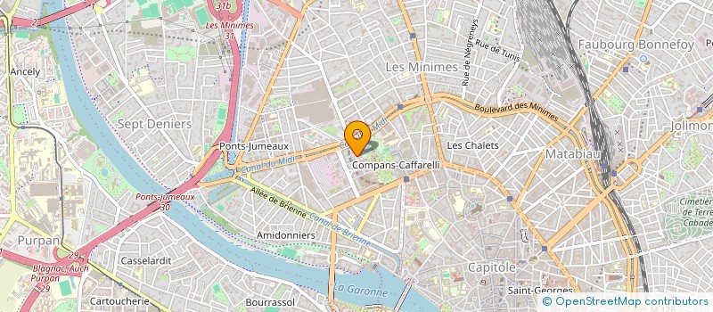 localisation de l'entreprise MONSIEUR BRYAN AUDRIC à TOULOUSE
