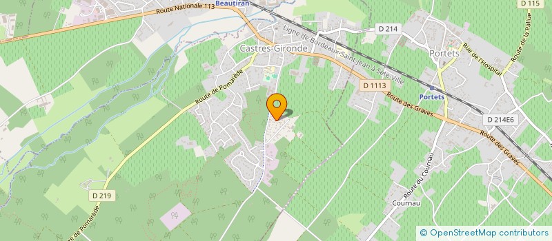 localisation de l'entreprise MONSIEUR BRYAN AUSSIGNARGUES  BORDEAUX