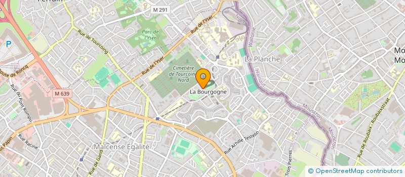 localisation de l'entreprise MONSIEUR BRYAN BECUE  TOURCOING