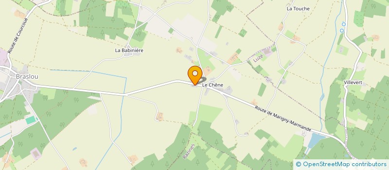 localisation de l'entreprise MONSIEUR BRYAN BILLAULT  BRASLOU