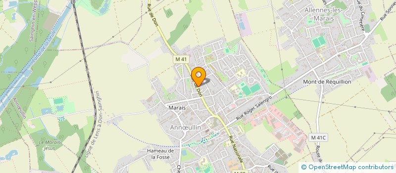 localisation de l'entreprise MONSIEUR BRYAN BOCQUET  ANNULLIN