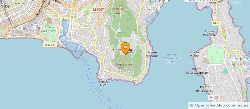 localisation de l'entreprise MONSIEUR BRYAN BONNIN  NICE