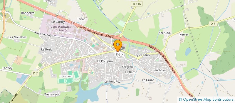 localisation de l'entreprise MONSIEUR BRYAN BRILLANT  THEIX-NOYALO