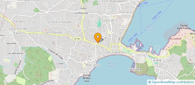 localisation de l'entreprise MONSIEUR BRYAN BURGUNTER à LA SEYNE-SUR-MER