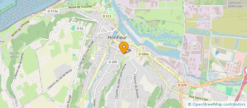 localisation de l'entreprise MONSIEUR BRYAN CABBERA  HONFLEUR