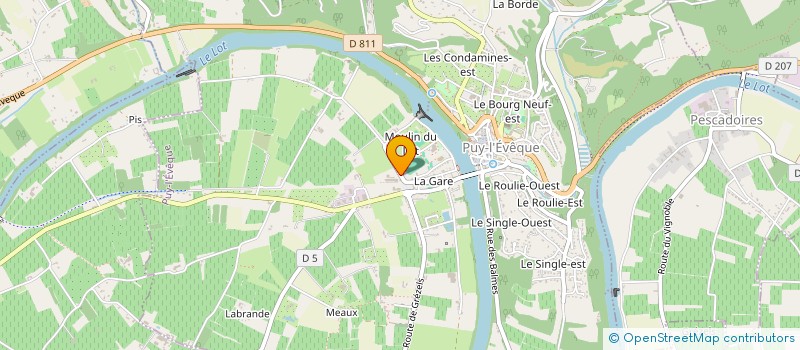 localisation de l'entreprise MONSIEUR BRYAN CASCAO  PUY-L'EVEQUE