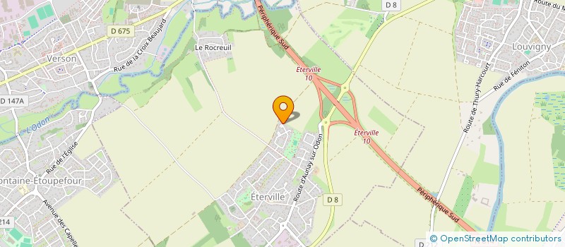 localisation de l'entreprise MONSIEUR BRYAN CELINI  ETERVILLE