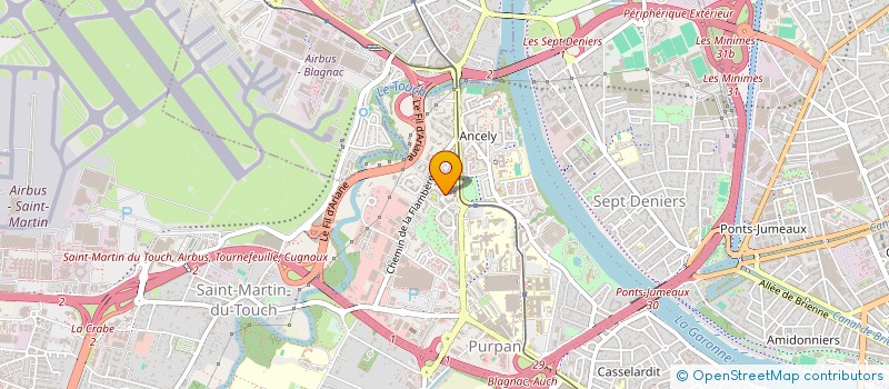 localisation de l'entreprise MONSIEUR BRYAN CHAUCHIS  TOULOUSE