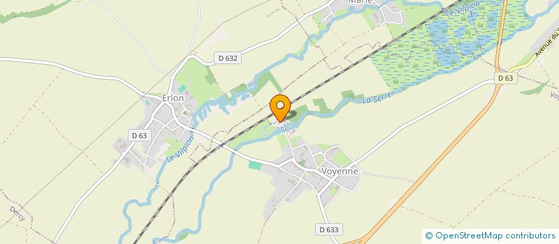 localisation de l'entreprise MONSIEUR BRYAN COURTIN  ERLON