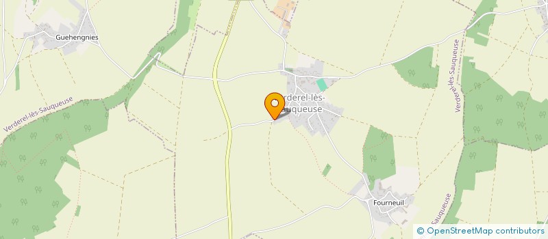 localisation de l'entreprise MONSIEUR BRYAN DELANEUVILLE  VERDEREL-LES-SAUQUEUSE