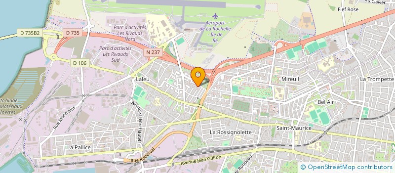 localisation de l'entreprise MONSIEUR BRYAN DELMAS  LA ROCHELLE