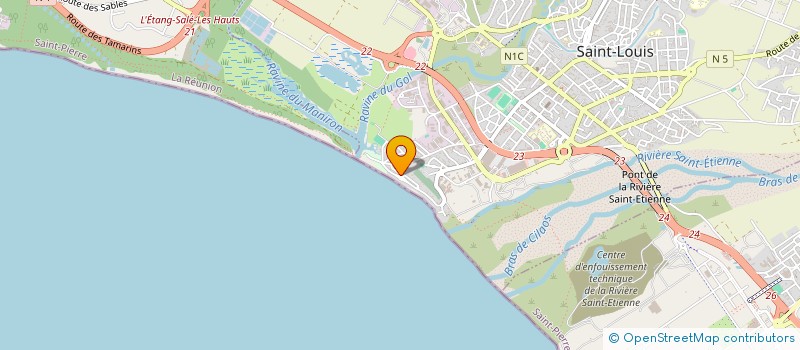 localisation de l'entreprise MONSIEUR BRYAN DENNEMONT  SAINT-LOUIS