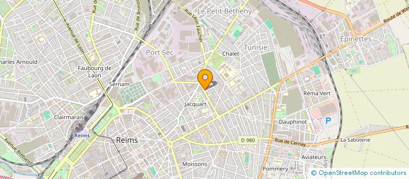 localisation de l'entreprise MONSIEUR BRYAN DEPARIS  REIMS