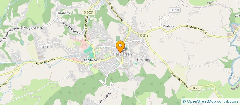 localisation de l'entreprise MONSIEUR BRYAN DICKERSON  HASPARREN