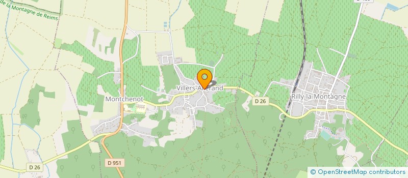 localisation de l'entreprise MONSIEUR BRYAN DIOT  RILLY-LA-MONTAGNE