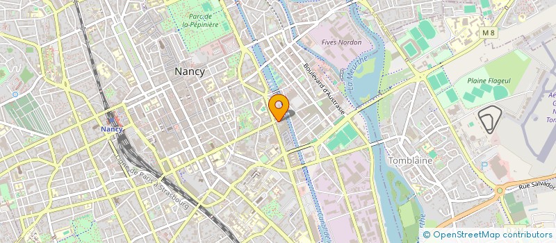 localisation de l'entreprise MONSIEUR BRYAN DODANE  NANCY