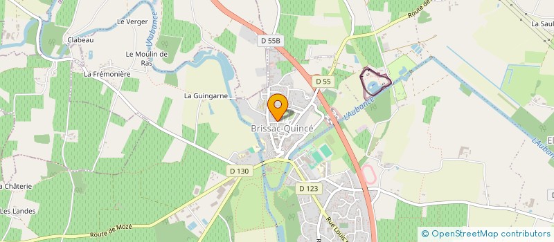localisation de l'entreprise MONSIEUR BRYAN DUMAS  BRISSAC LOIRE AUBANCE