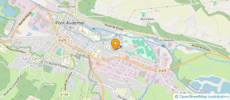 localisation de l'entreprise MONSIEUR BRYAN DUPONT  PONT-AUDEMER