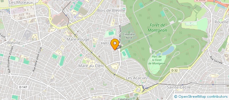 localisation de l'entreprise MONSIEUR BRYAN EGBUE  LE HAVRE