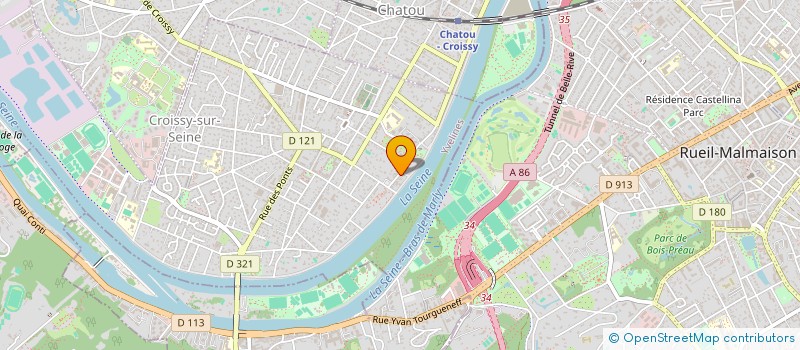 localisation de l'entreprise MONSIEUR BRYAN FEENEY  CROISSY-SUR-SEINE