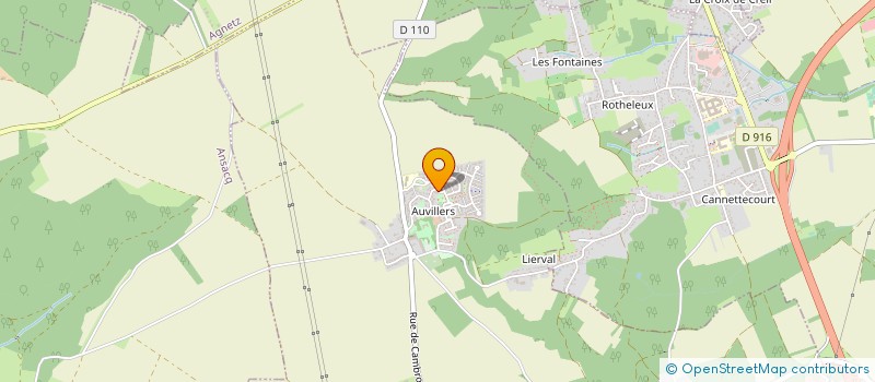 localisation de l'entreprise MONSIEUR BRYAN FERNANDES  NEUILLY-SOUS-CLERMONT