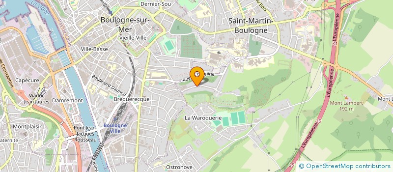 localisation de l'entreprise MONSIEUR BRYAN FLEURQUIN  SAINT-MARTIN-BOULOGNE