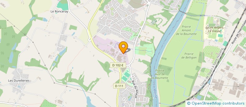 localisation de l'entreprise MONSIEUR BRYAN FREMY  BOUCHEMAINE