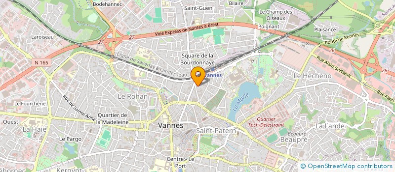 localisation de l'entreprise MONSIEUR BRYAN GAYE à VANNES