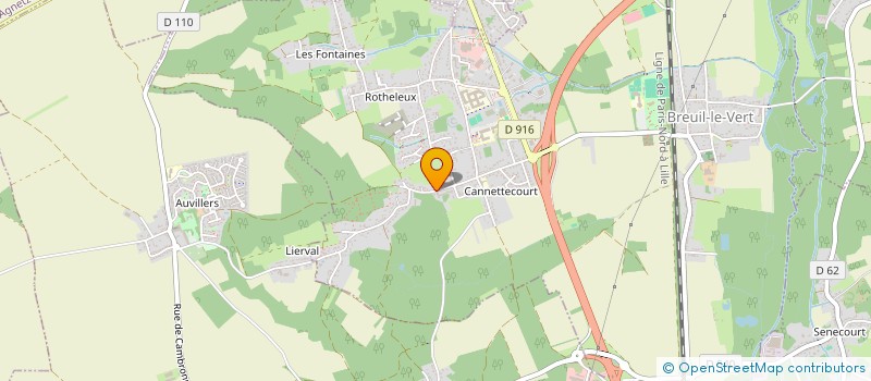 localisation de l'entreprise MONSIEUR BRYAN GAYEZ  BREUIL-LE-VERT