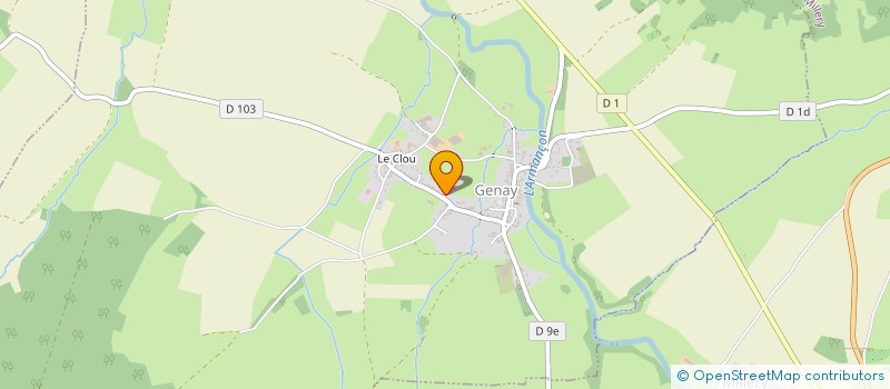 localisation de l'entreprise MONSIEUR BRYAN GENTEL  GENAY