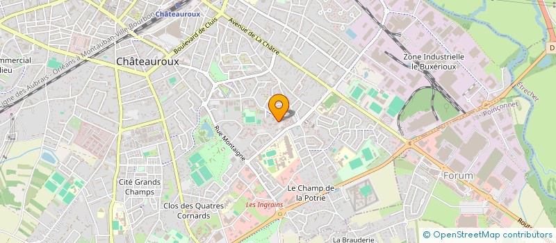 localisation de l'entreprise MONSIEUR BRYAN GONZALES à CHATEAUROUX