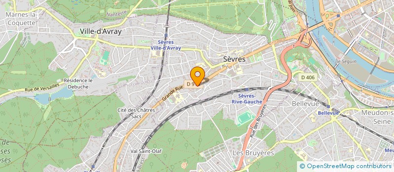 localisation de l'entreprise MONSIEUR BRYAN GRABOWSKI à SEVRES