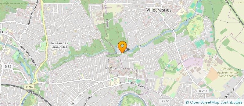 localisation de l'entreprise MONSIEUR BRYAN HERBRECHT  VILLECRESNES