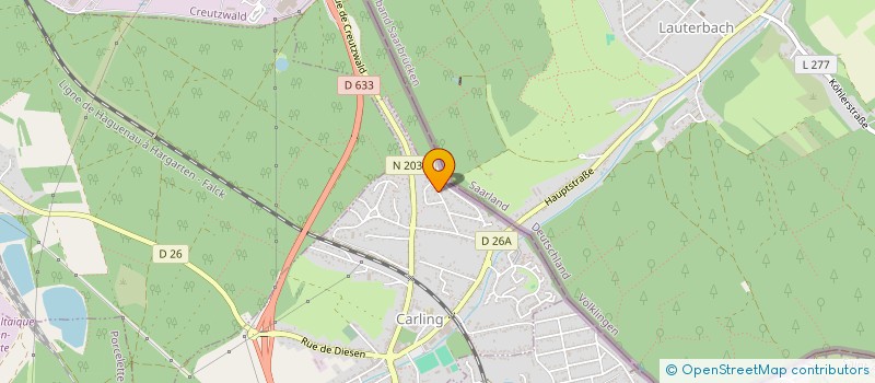 localisation de l'entreprise MONSIEUR BRYAN HERRMANN  CARLING