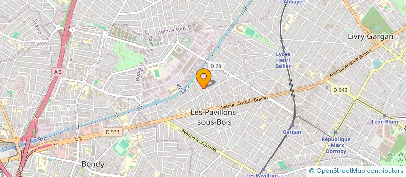 localisation de l'entreprise MONSIEUR BRYAN HOUBLON  LES PAVILLONS-SOUS-BOIS