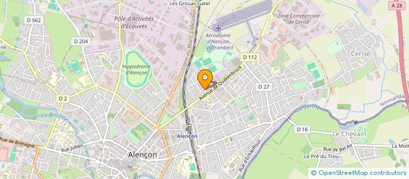 localisation de l'entreprise MONSIEUR BRYAN HUET à ALENCON