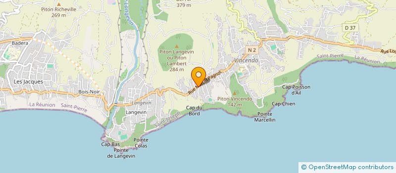 localisation de l'entreprise MONSIEUR BRYAN HUET  SAINT-JOSEPH