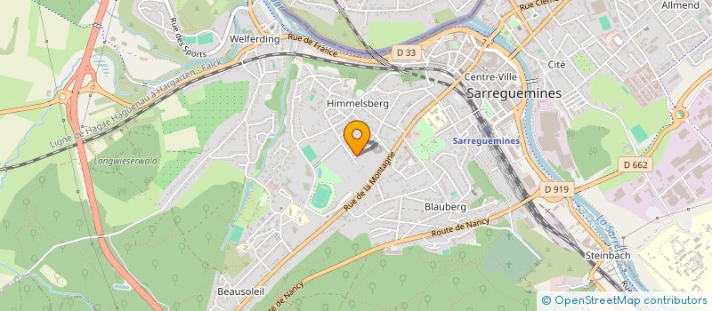 localisation de l'entreprise MONSIEUR BRYAN JACOB  REMELFING