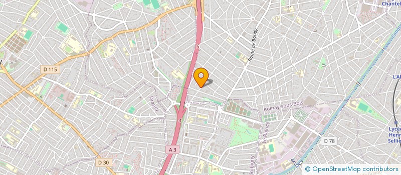 localisation de l'entreprise MONSIEUR BRYAN JAUTEE  AULNAY-SOUS-BOIS