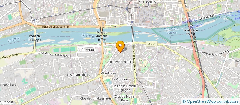 localisation de l'entreprise MONSIEUR BRYAN KADA à ORLEANS