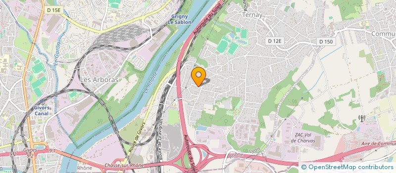 localisation de l'entreprise MONSIEUR BRYAN KADOUS  TERNAY