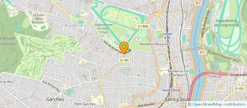 localisation de l'entreprise MONSIEUR BRYAN KAMBA  GARCHES