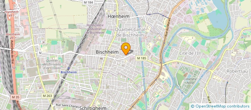 localisation de l'entreprise MONSIEUR BRYAN KAO à BISCHHEIM